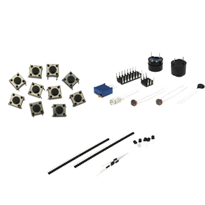 Grundlegendes Starter-Kit für Elektronik komponenten mit Präzisions potentiometer, Summer, Kondensator, kompatibel mit MEGA25 - Product Image 6