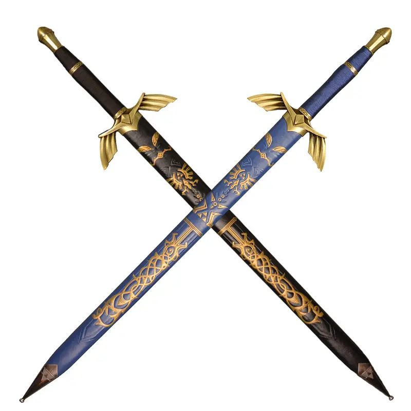 Venda quente 124 centímetros 2kg Coleção Cosplay Espada A Lenda Zelda Ligação Master Sword Skyward Espada
