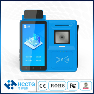 Android 7,1 3 + 16GB /1D/2D/Código QR WIFI NFC Bluetooth Android Terminal de pago Z90-N