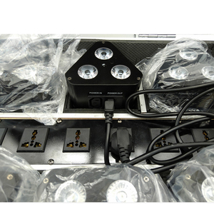 Mini led par ışık 3X10W RGB 3in1 IR uzaktan kumanda pili dmx512 düğün sahne uplight - Product Image 6