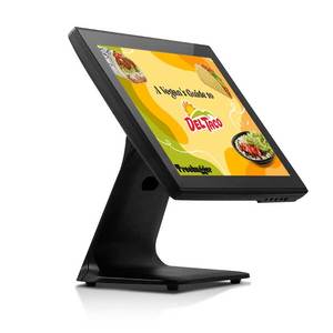 Monitor LCD de pantalla táctil capacitiva POS a precio de fábrica de 15,6 pulgadas con interfaz VGA USB nueva condición pantalla táctil plana verdadera - Product Image 2