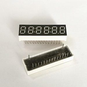 Jstronic นาฬิกา LED 6หลัก0.36นิ้วแสดงเวลาแบบดิจิทัล7ส่วน