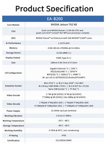Jetson TX2 NX 4GB Edge Computing Industrial Embedded AI <strong>Computer</strong> V2X V2G IVICS Parking System OCR <strong>Development</strong> Board <strong>Programming</strong> - Product Image 6