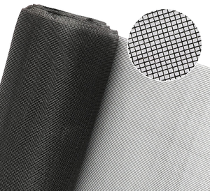 Maille d'insecte d'écran de moucheron de fibre de verre noire d'armure de la conception moderne Offre Spéciale 20x20 pour la porte de fenêtre - Product Image 4