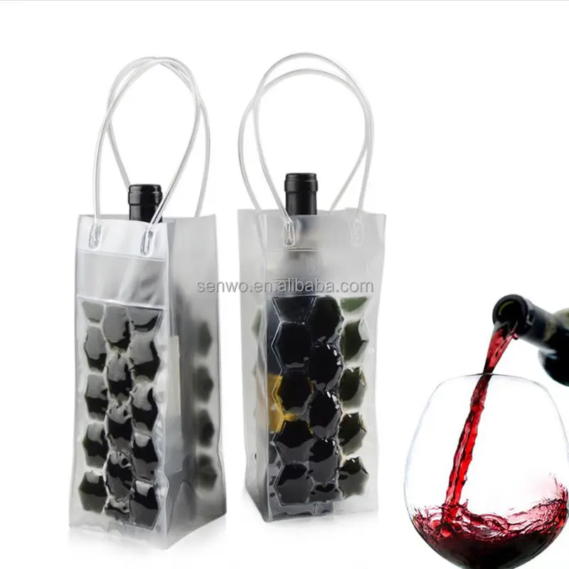 Regalo per feste divertente per Picnic porta Gel per esterni ghiacciare il Gel di raffreddamento per bottiglia di vino