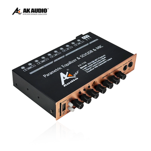 Ecualizador paramétrico digital de coche AK -749 con control de 3 bandas-potenciador de graves y potenciador estéreo para sistemas de audio de coche - Product Image 3