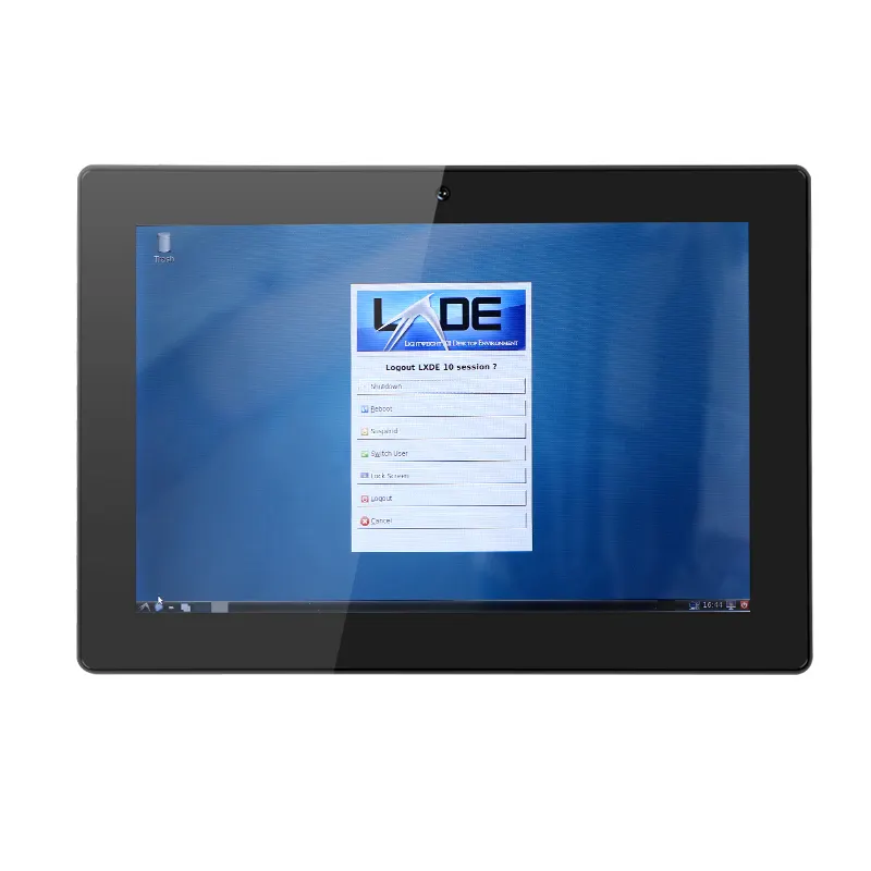 OEM ODM産業用10 "LCDパネルAndroidDebianタブレットPCPoe Android LinuxRJ45タブレット