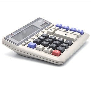 Calculadoras de escritorio para negocios Calculadoras de oficina Calculadora profesional con logotipo personalizado de 12 dígitos - Product Image 3