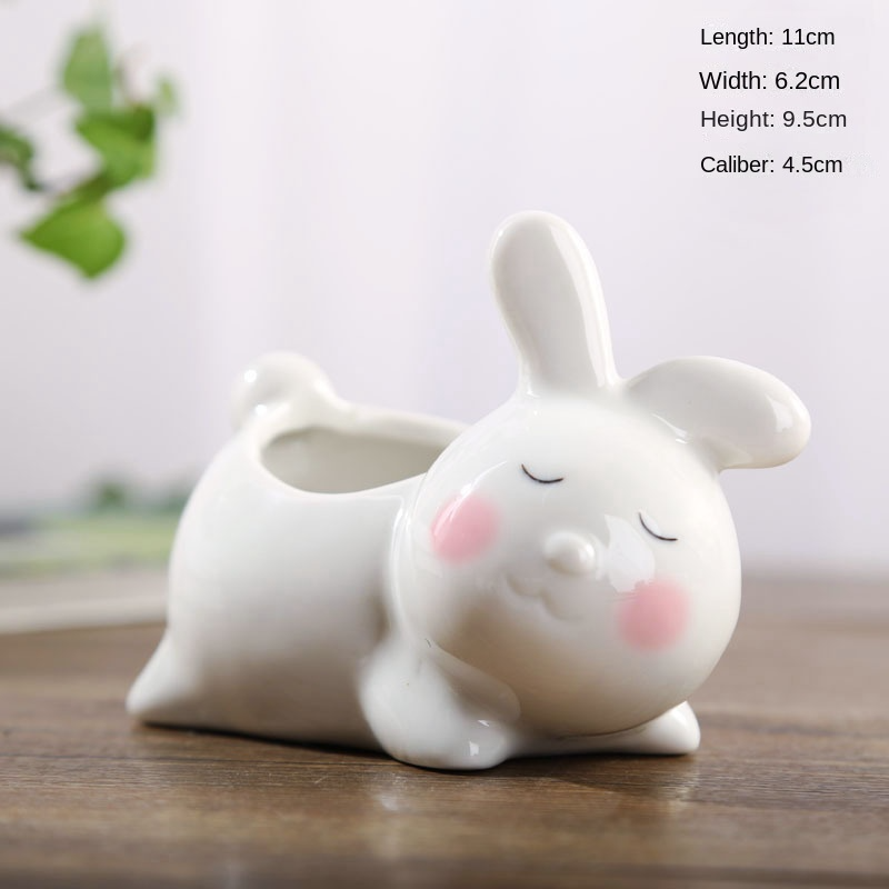 FG Joli petit lapin rose