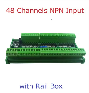 16/32/48CH NPN/PNP Entrada aislada ópticamente Conmutación Placa de colector digital RS485 Modbus RTU Módulo DC 12V 24V
