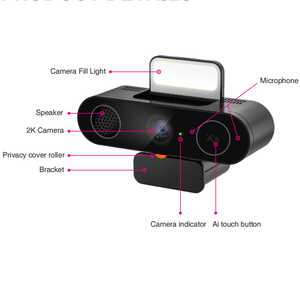 ODM OEM 1080p Rin glicht Webcam Computer kamera Full HD Autofokus Web kamera für Streaming - Product Image 2