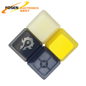 FOSNE Custom Keycaps PBT R4 White Keycaps Wholesale for Mechanical <strong>Keyboard</strong> Switch, Transparent <strong>Keyboard</strong> Caps Cover - Product Image 4