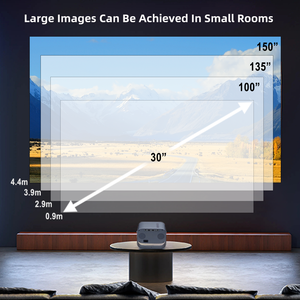 Proyector LED Everycom K1W Smart 4K WiFi Android 11.0 Full HD Vídeo Proyector Cine en Casa <span class=keywords><strong>Mini</strong></span> Proyector - Product Image 6