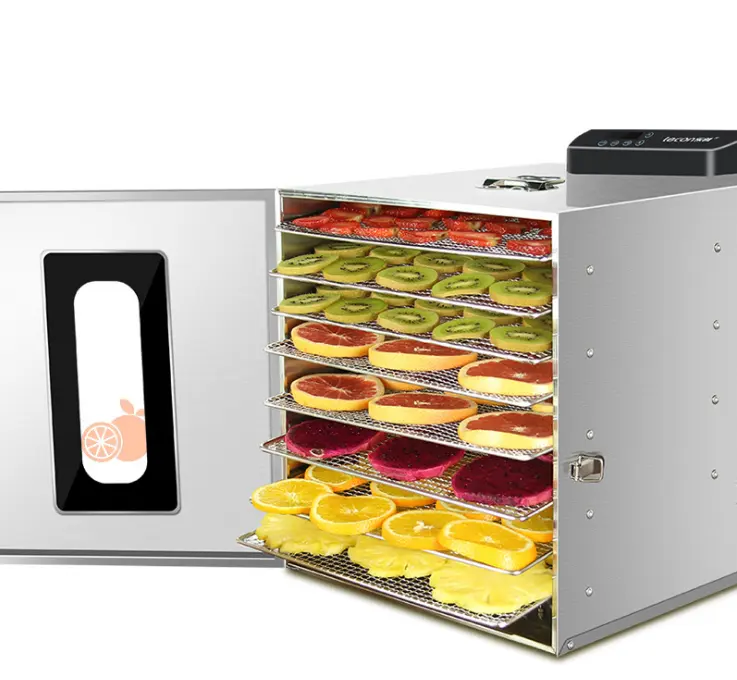 Máquina secadora comercial de frutas y verduras, Máquina secadora/deshidratador de alimentos/secador de frutas con salchichas de mango, precio