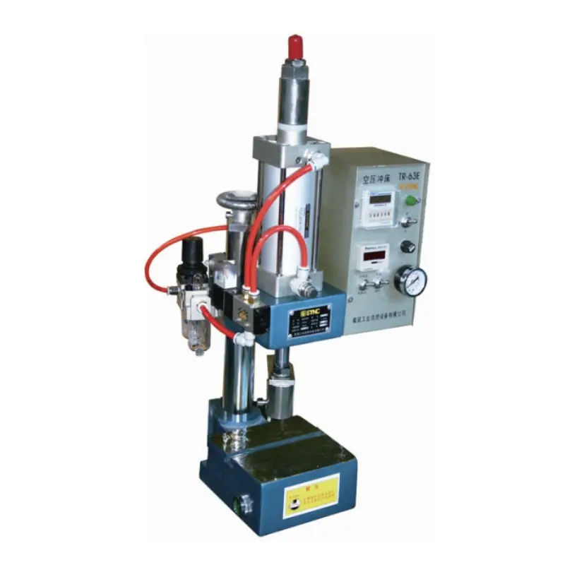 STNC Own Made TR-63/100/125E 200KG Power Electricity Controlled Hand Foot Operated Small Size Pneumatic Air Punch Machine