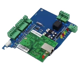 Scheda di controllo della soluzione Wiegand per il sistema di sicurezza della porta d'ingresso TCP IP RFID pannello Controller di accesso a quattro porte realizzato in PVC