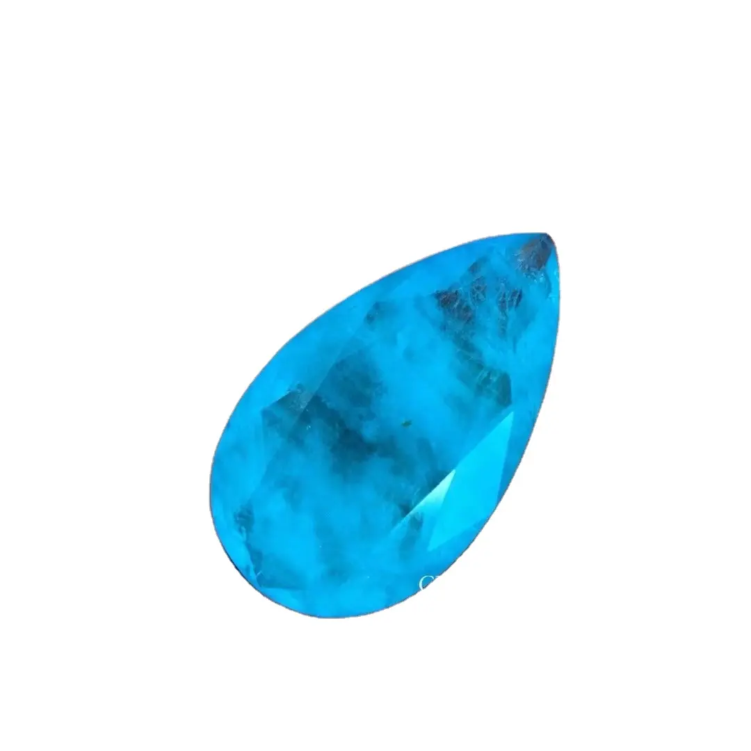 Joyería YZ personalizar al por mayor piedra de fusión Pera/ovalada/cojín/rectángulo/redondo/mezcla forma colorida piedra de Fusión para la fabricación de joyas