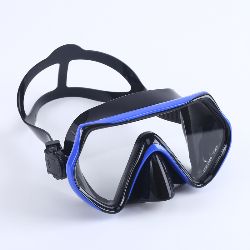 Diving mask: Black and blue