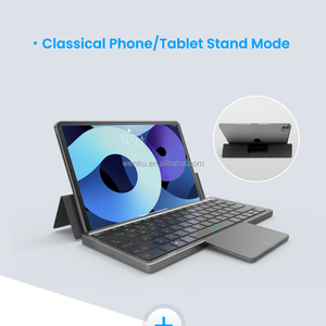 Teclado de teléfono inalámbrico con bluetooth, 78 teclas con teclado para mi pad 5 pro, teclado para iPad con pantalla táctil