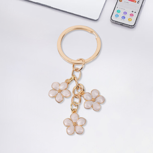 キーチェーンバッグ装飾,工場直販カラフルフラワーキーチェーンペンダントクリエイティブ合金 - Product Image 6