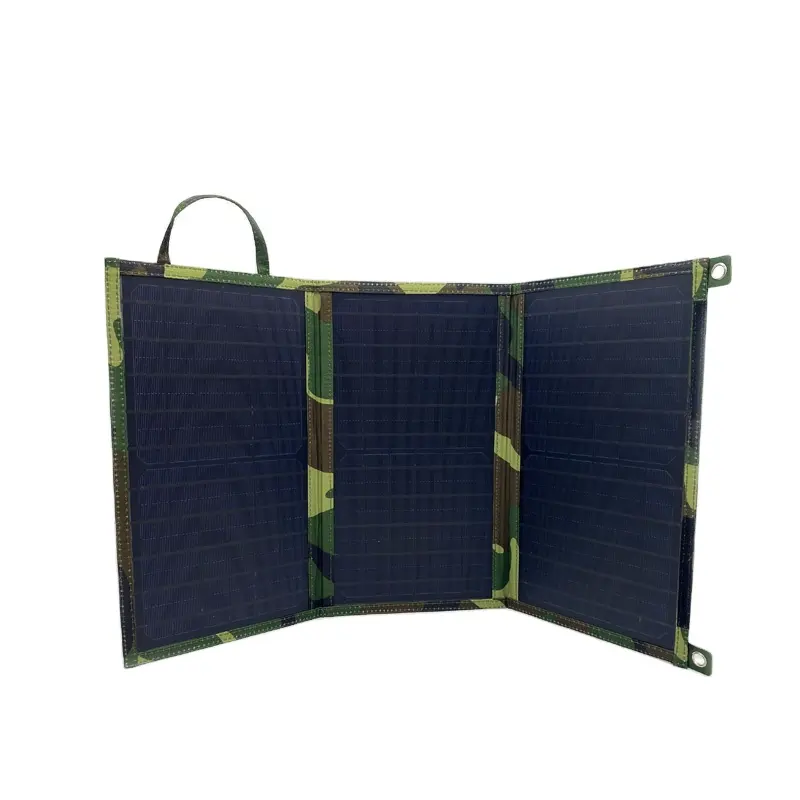Katlanır usb monokristal güneş panelleri katlanır SFMZD30 watt hızlı şarj