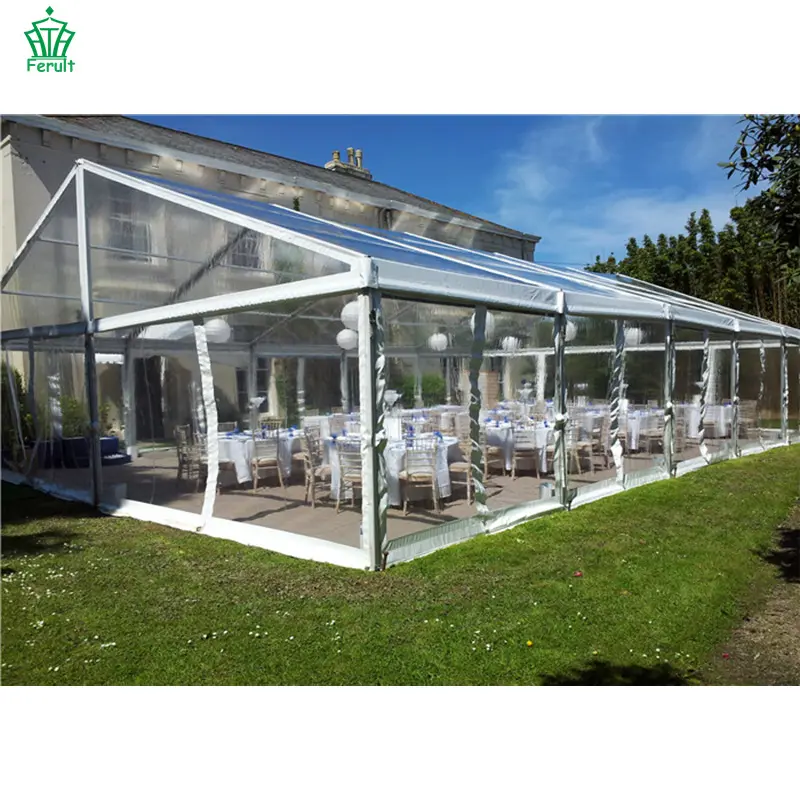 Manufacturer Customization 10Meter*18Meter Clear Wedding Tent Transparent Marquee For Outdoor Party
