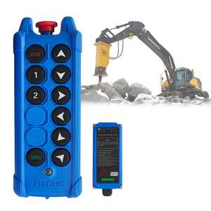 ECD-Q800C sorgente di fabbrica telecomando industriale a 8 pulsanti a velocità singola per gru 433MHz codice fisso ascensore auto con ricevitore - Product Image 1