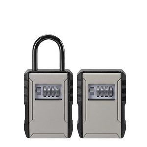 New High-quality Wall Mounted Key Storage <strong>Box</strong> Home Garage 4-digit Password <strong>Lock</strong> <strong>Box</strong> Lockbox - Product Image 1
