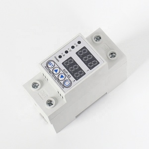 63A 40A Adjustable Automatic Reset Over Current Overload <strong>Voltage</strong> Regulator Single Phase AC DC Digital Display <strong>Voltage</strong> Stabilizer - Product Image 4