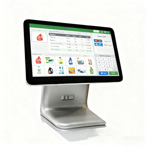 Tiền mặt đăng ký thiết bị đầu cuối máy thanh toán 15.6 inch Tablet điện dung màn hình duy nhất tất cả trong một giá rẻ hệ thống POS cho siêu thị - Product Image 1