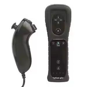 Niwi สำหรับรีโมทคอนโทรลบลูทูธ nunchuck Gamepad แบบ Built-In Motion Plus เคสซิลิโคนสำหรับ Nintendo Wii คอนโทรลเลอร์จอยสติ๊ก - Product Image 6