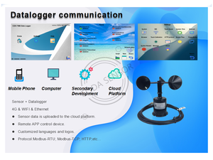 Экономичный 5 В DC Zigbee измерительный прибор низкая мощность датчик скорости ветра Анемометр <span class=keywords><strong>Arduino</strong></span> Rs485 4-20 мА 0-5 В импульсный 0,1 м/с - Product Image 3