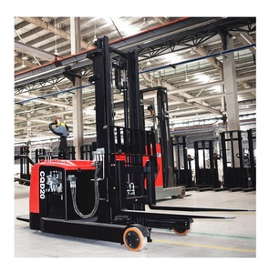 Dar koridor forklifti 4 yollu istifleyici dört yönlü 1.5t 2t 2.5t elektrikli forklift - Product Image 2