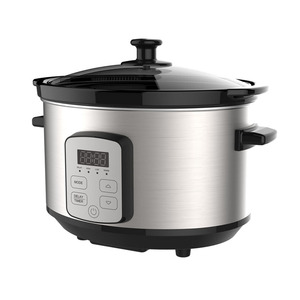7 кварт цифровая сенсорная программируемая Мультиварка Sous Vide, Задержка запуска, таймер, корпус из нержавеющей стали, антипригарный горшок - Product Image 5