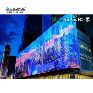 7000 Nit açık tam renkli P10 LED modülü açık LED kabine 960X960 LED ekran reklam ekranı - Product Image 1
