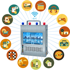 <strong>Bus</strong> Wifi VOD Multimedia <strong>Player</strong> Entertainment Advertisement Online Order Support 200 Terminals <strong>Bus</strong> VOD Service <strong>LCD</strong> Screen Service - Product Image 5