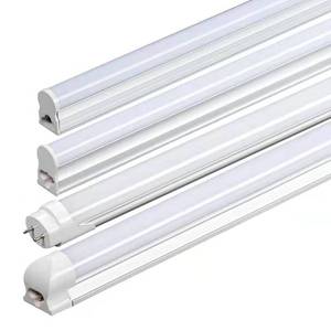 リンク可能なETL DLC TUV SAA T5 Ledリニアライトフィクスチャ、4Ft-8ft 30W 60W調光可能T5Led統合ダブルチューブライト - Product Image 1