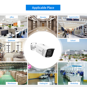 JideTech-Cámara de seguridad para exteriores, de 5MP HD cámara de seguridad, impermeable, CCTV, PoE IP con detección de movimiento, sensor CMOS, visión nocturna de hasta 20m - Product Image 2