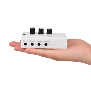 External Recording Sound Card Audio <span class=keywords><strong>Interface</strong></span> Network Online Device Supports BT Function Connection for Smartphone