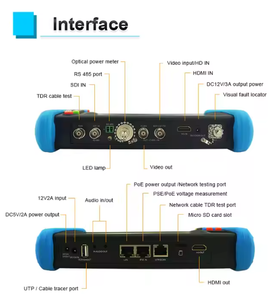 NOYAFA NF-IPC716MOVTADHS PLUS (полная функция) 7-дюймовый Ips сенсорный монитор Cctv камера тестер 4K HD все в одном Cctv тестер монитор - Product Image 4