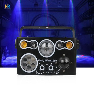 DMX512 ses kontrollü disko projektör RGB lazer ışık Led barlar gece kulüpleri müzik festivalleri için büyük desen ışık - Product Image 2
