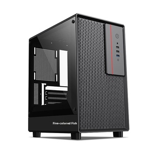 MATXビジネスオフィスデスクトップコンピュータシェルワイドボディシャーシUSB3.0インターフェース垂直ATXストックステータス - Product Image 5