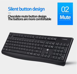 Teclado con cable USB para HP k200, notebook, ordenador de escritorio, silencioso, oficina y hogar - Product Image 6