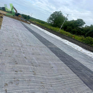 Nhựa đường địa lý lưới PP hai trục <span class=keywords><strong>geogrid</strong></span> cho đường tăng cường hai trục <span class=keywords><strong>geogrid</strong></span> cho đường sắt - Product Image 3