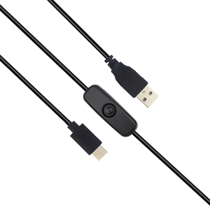 <span class=keywords><strong>Raspberry</strong></span> <span class=keywords><strong>Pi</strong></span> 4 Modell B USB Typ C Ladekabel mit EIN/AUS-Taste 3A 1M USB C Stromkabel für <span class=keywords><strong>Raspberry</strong></span> <span class=keywords><strong>Pi</strong></span> 4 Android Phone