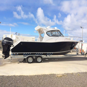 Deniz kral 25ft hız Offshore dıştan takma kabin spor yat alüminyum balıkçı teknesi satılık Motor ile - Product Image 5