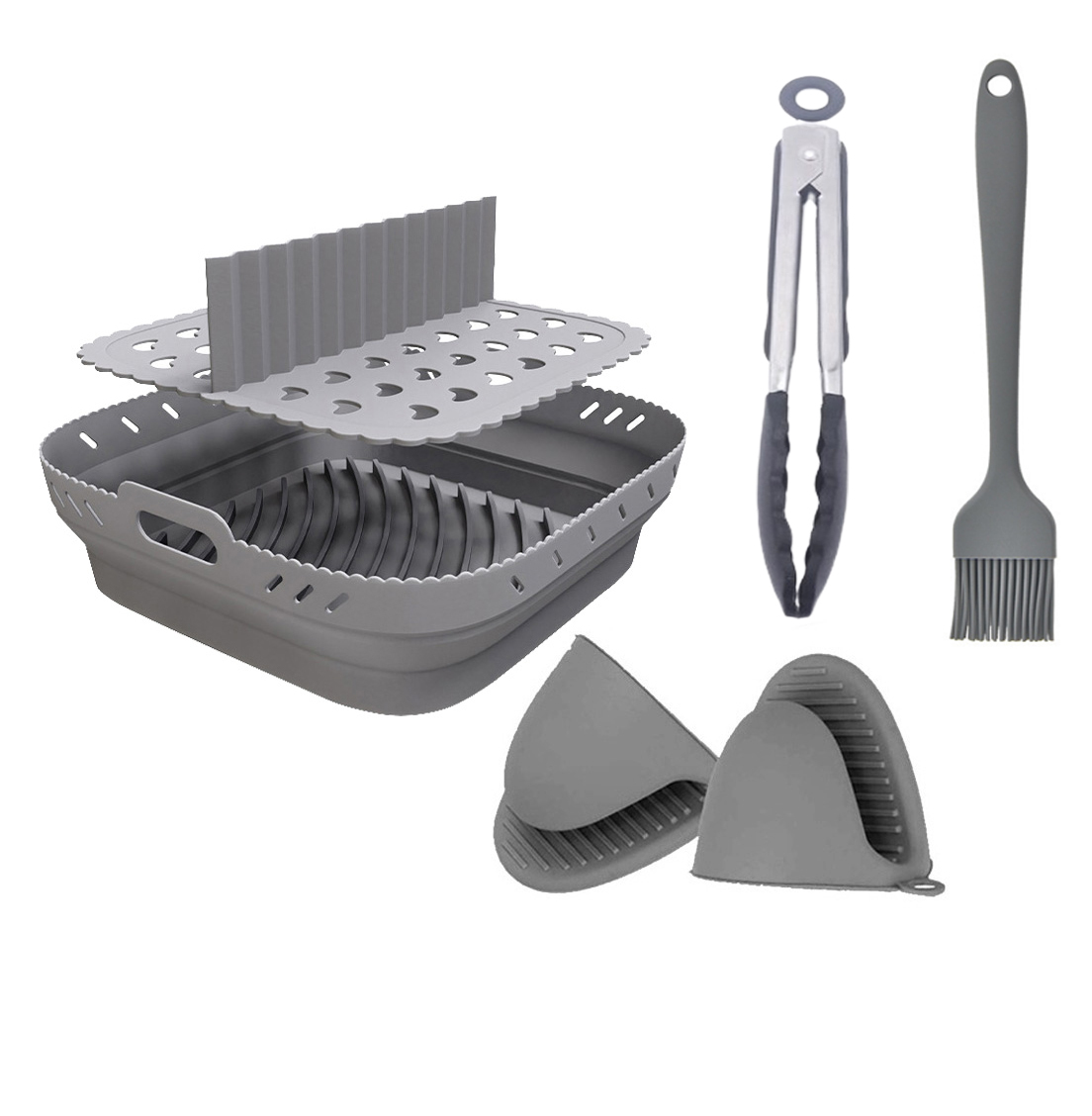 Quadrato 6 in 1 Grigio