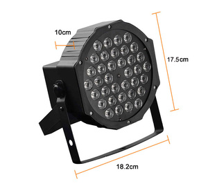 ไฟพาร์ LED 36พาร์อาร์จีบีไฟพาร์สามารถใช้เป็นไฟสำหรับเวที DJ ดิสโก้ไฟพาร์ LED เมทริกซ์