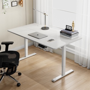 <strong>Basic</strong> Electric Height Adjustable Desk Table for Office Home Gaming <strong>Computer</strong> Study Industrial Modern Drawers - Product Image 1