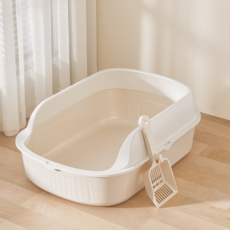 Creamy White Cat Litter Scoop